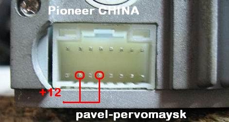 Разъёмы а/магнитол CHINA