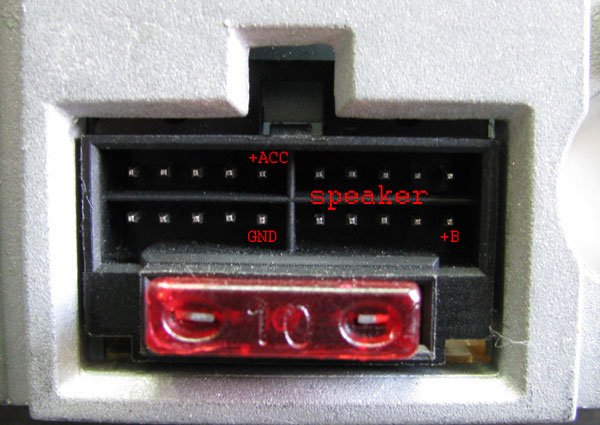 Разъёмы а/магнитол SOUNDMAX