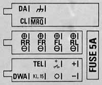 Разъёмы а/магнитол OPEL