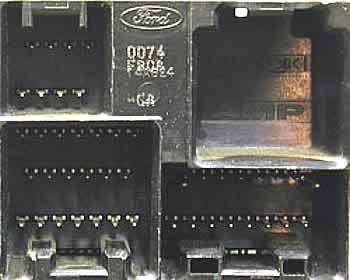 Разъёмы а/магнитол Ford