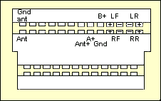 Разъёмы а/магнитол KENWOOD