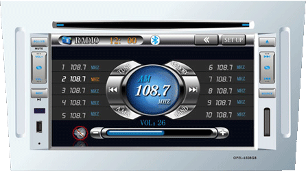 Разъёмы а/магнитол OPEL