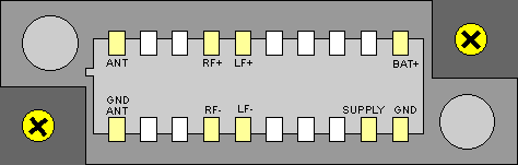 Разъёмы а/магнитол CHINA