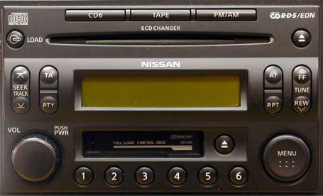 Разъёмы а/магнитол Nissan