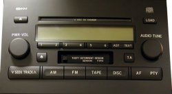 Разъёмы а/магнитол TOYOTA