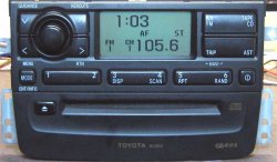 Разъёмы а/магнитол TOYOTA