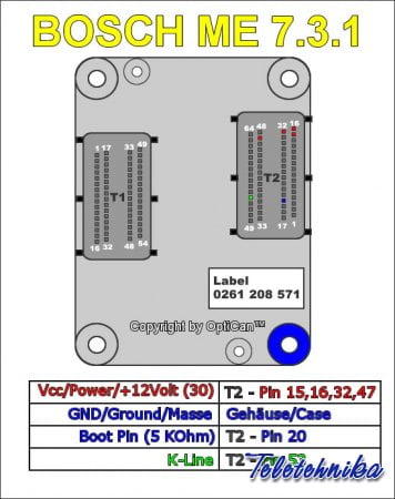 Подключение ЭБУ автомобилей Lancia