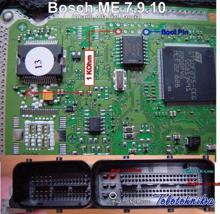 Подключение ЭБУ автомобилей Lancia