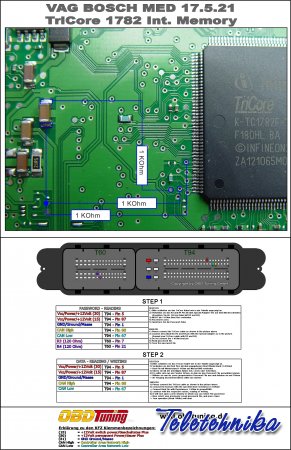 Подключение ЭБУ автомобилей Seat