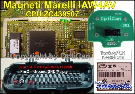 Подключение ЭБУ Magneti Marelli