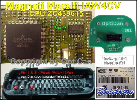 Подключение ЭБУ Magneti Marelli