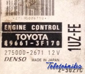 Подключение ЭБУ автомобилей Toyota