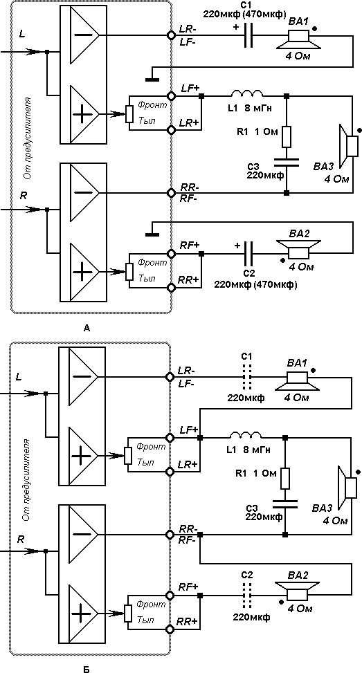 Акустика к магнитоле